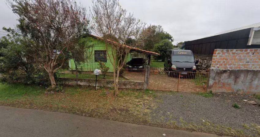 Terreno de 800m contendo duas casa de madeira à venda,  por r$ 920.000 - vila bela - guarapuava/pr