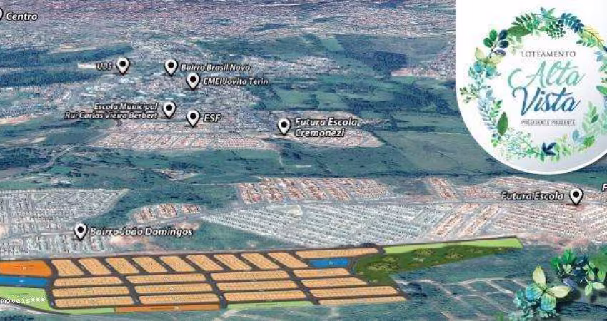 Terreno para Venda em Presidente Prudente, RESIDENCIAL ALTA VISTA