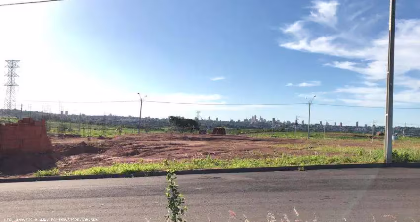 Terreno para venda em presidente prudente, vista bonita