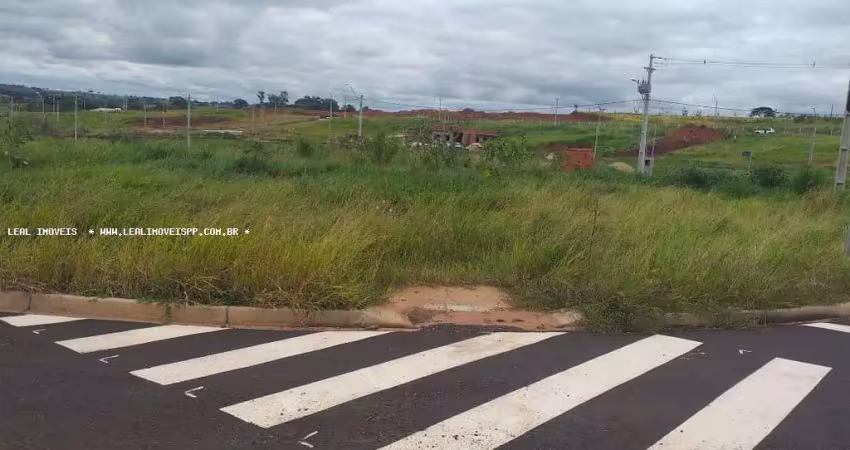 Terreno para venda em presidente prudente, alta vista