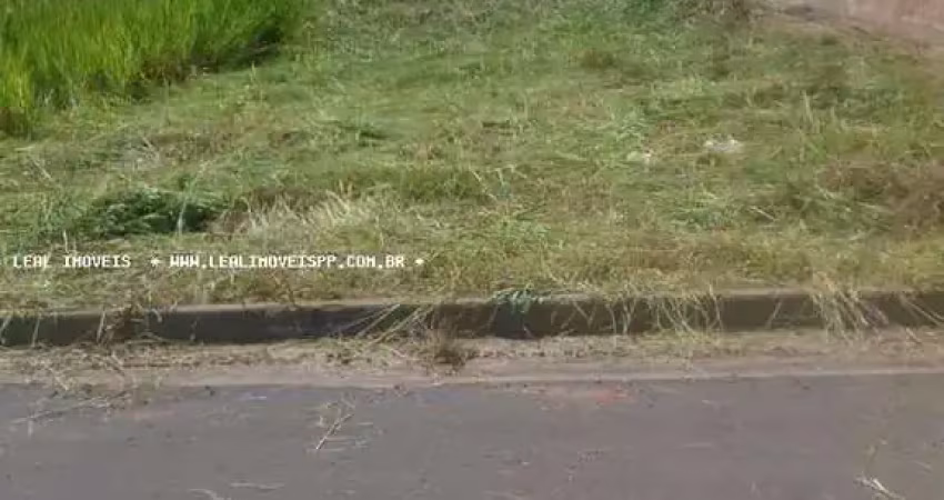 Terreno para venda em presidente prudente, vista bonita