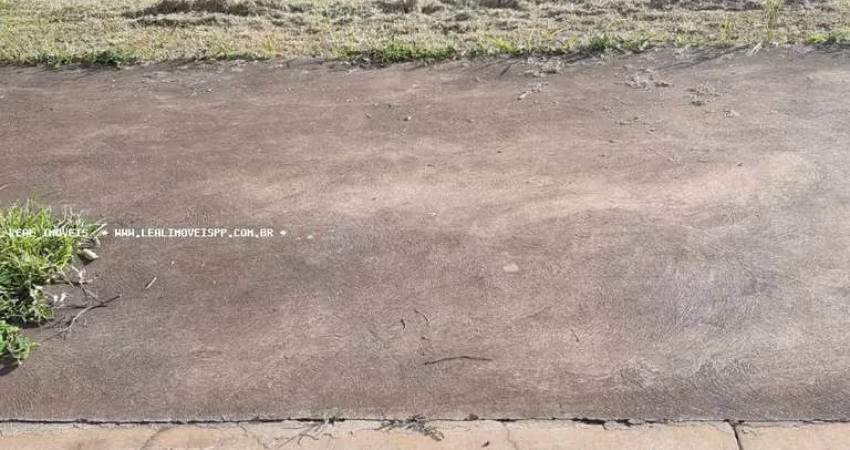 Terreno em Condomínio para Venda em Presidente Prudente, CONDOMÍNIO RESIDENCIAL PORTO SEGURO