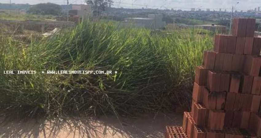 Terreno para Venda em Presidente Prudente, VISTA BONITA