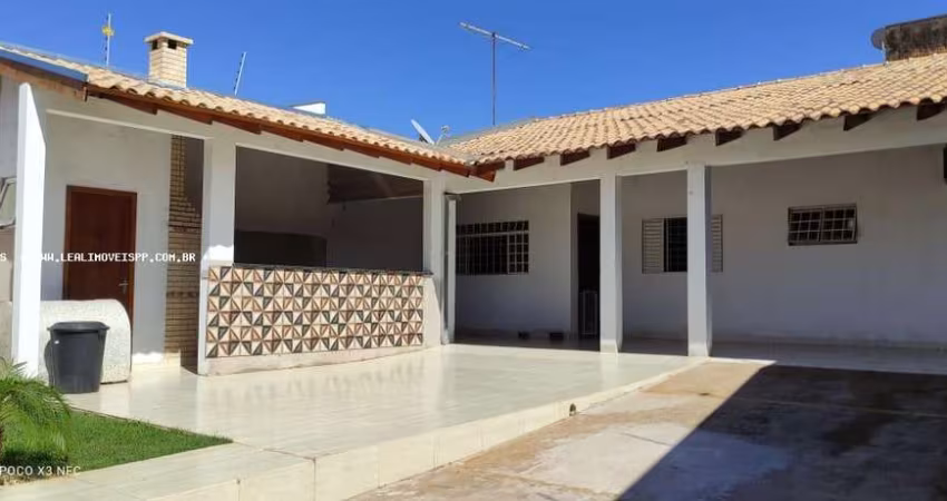Casa para Venda em Presidente Prudente, NOVO BONGIOVANI, 3 dormitórios, 1 suíte, 3 banheiros, 2 vagas