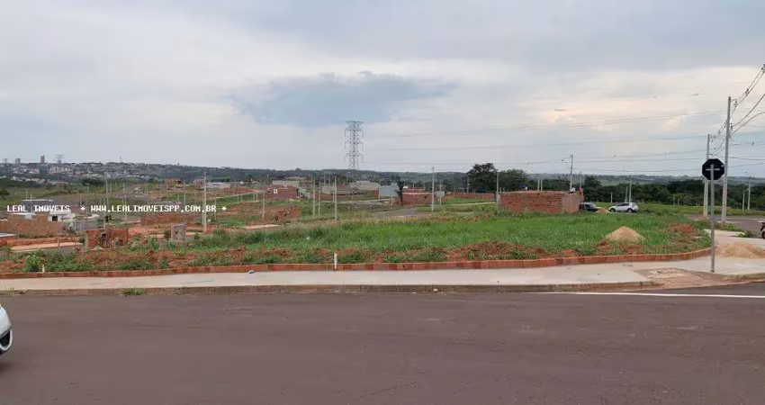 Terreno para venda em presidente prudente, vista bonita