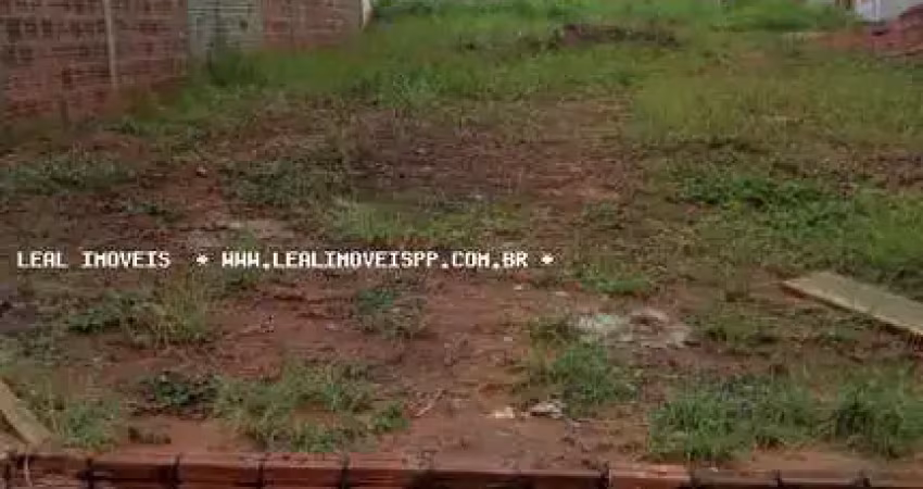 Terreno para venda em presidente prudente, novo prudentino