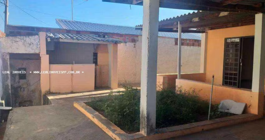 Casa para Venda em Presidente Prudente, PRUDENTINO, 2 dormitórios, 1 banheiro, 2 vagas