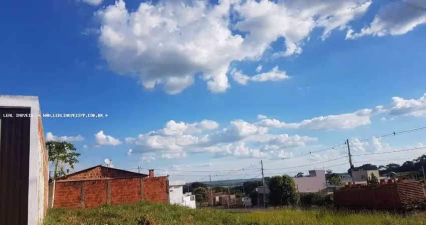 Terreno para venda em presidente prudente, novo prudentino