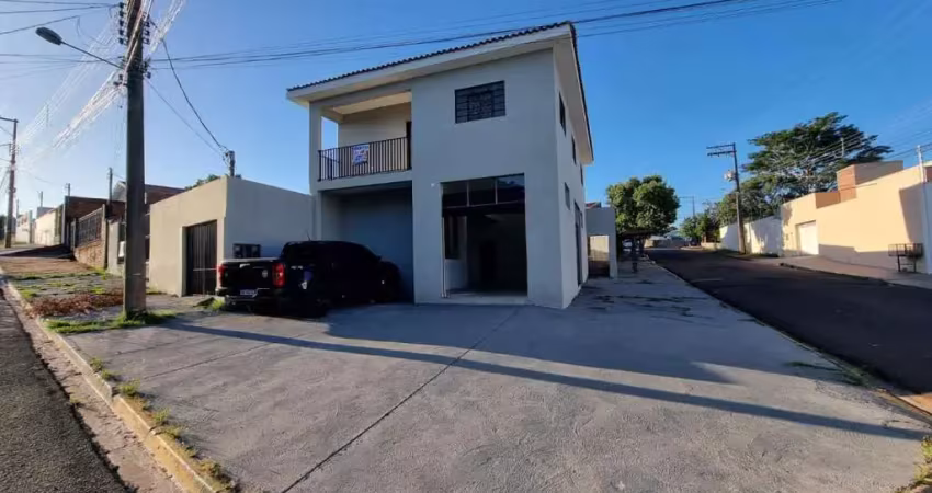 Salão comercial para locação em presidente prudente, iguaçú, 2 banheiros
