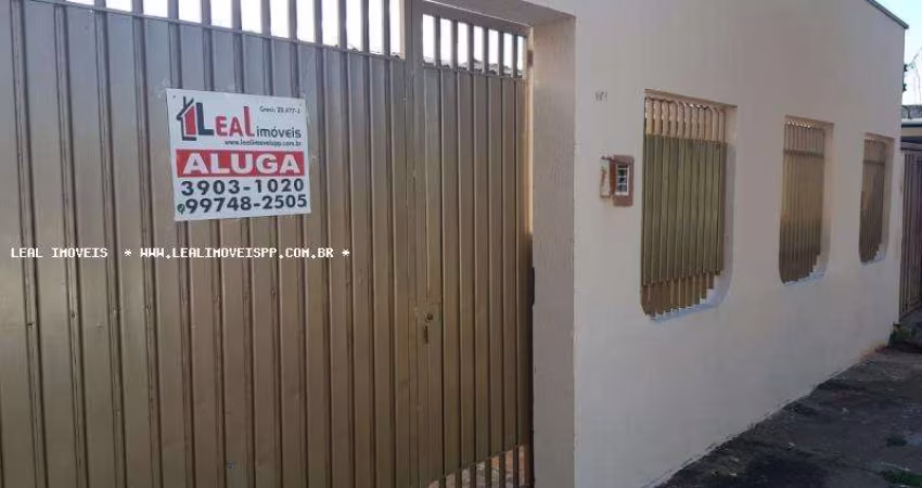 Casa para Venda em Presidente Prudente, BRASIL NOVO, 3 dormitórios, 1 banheiro, 2 vagas