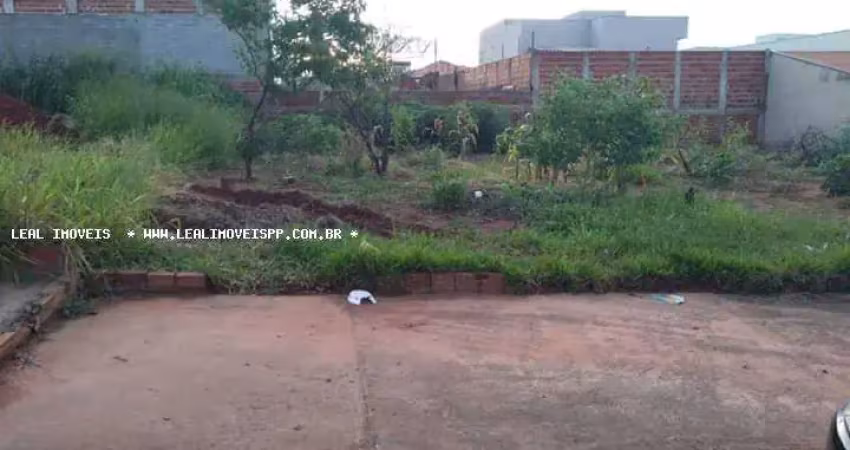 Terreno para venda em presidente prudente, novo prudentino