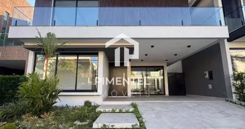 Residencial renaissance - chapada | casa nova 400 m² com suíte térrea e área gourmet