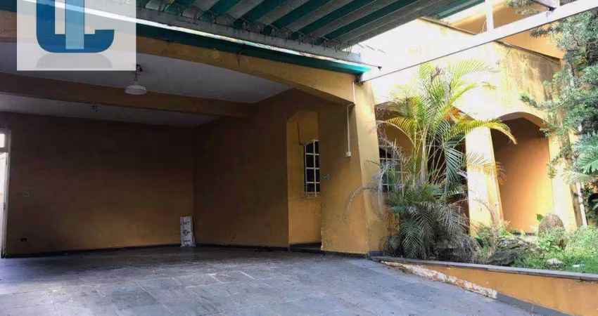 Oportunidade para investidor Sobrado para reforma com 5 dormitórios à venda, 343 m² por R$ 1.450.000 - Bela Aliança - São Paulo/SP