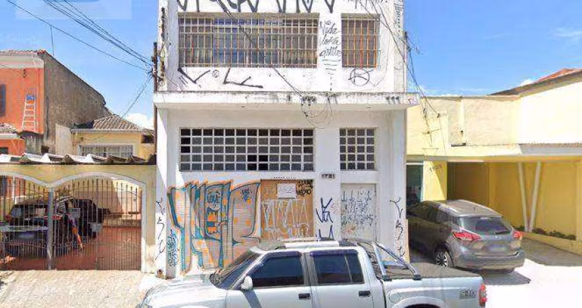 Galpão para alugar, 180 m² por R$ 7.100/mês - Lapa - São Paulo/SP