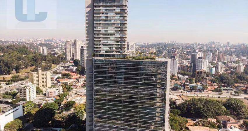 Apartamento com 1 dormitório para alugar, 35 m² por R$ 7.257/mês - Butantã - São Paulo/SP
