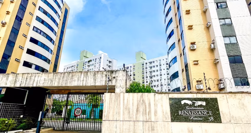 Excelente apartamento no Condomínio Renaissance Premiere, Excelente localização próx a Av. Abel Cabral