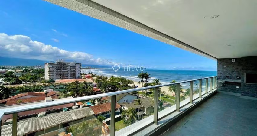APARTAMENTO COM VISTA PARA O MAR À VENDA, 3 DORM, 3 WC, 2 VAGAS EM BERTIOGA/SP