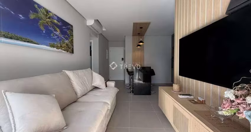 Apartamento 50 metros da praia para locação 3 dorm, 2 wc, 1 vaga em bertioga/sp