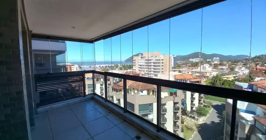 Apartamento à venda 2 dormitórios com vista para o mar e serra em bertioga/sp
