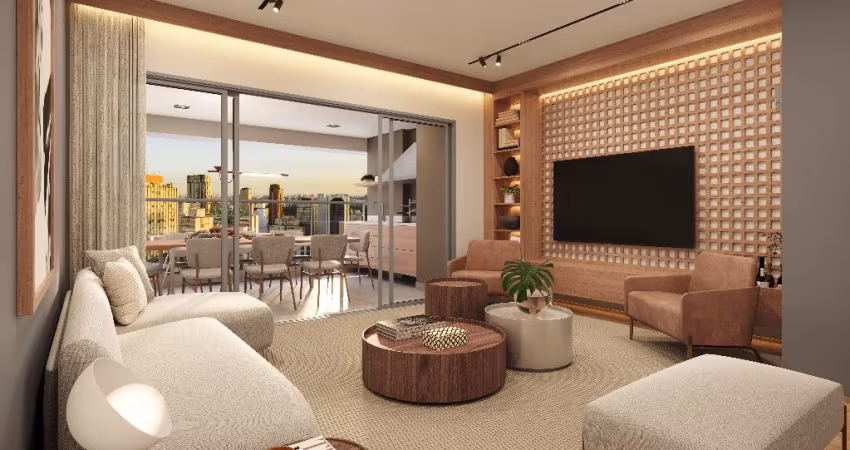 Espetacular apartamento de 3 suítes com 2 vagas - Patteo Vila Mariana