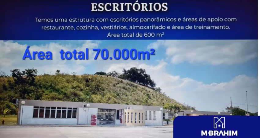 Complexo Logístico/Industrial à Venda em Queimados – 70.000m² de Área Total