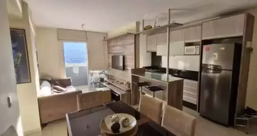 Apartamento mobiliado à 50 metros da unisul e do passeio pedra branca .