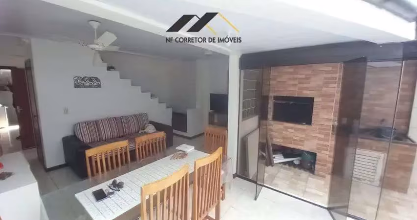 Duplex 90m² - Mobiliado 2 Dorm.(1 Suíte)/ Sac./ Churasq./ Garagem - Ingleses - Florianópolis