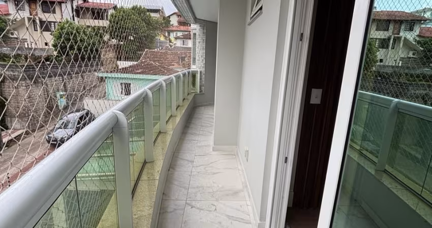 Apart. 3 dorm.(1 suíte)/1 demi-suíte/2 vagas/hobby box - Agroômica- Florianópolis