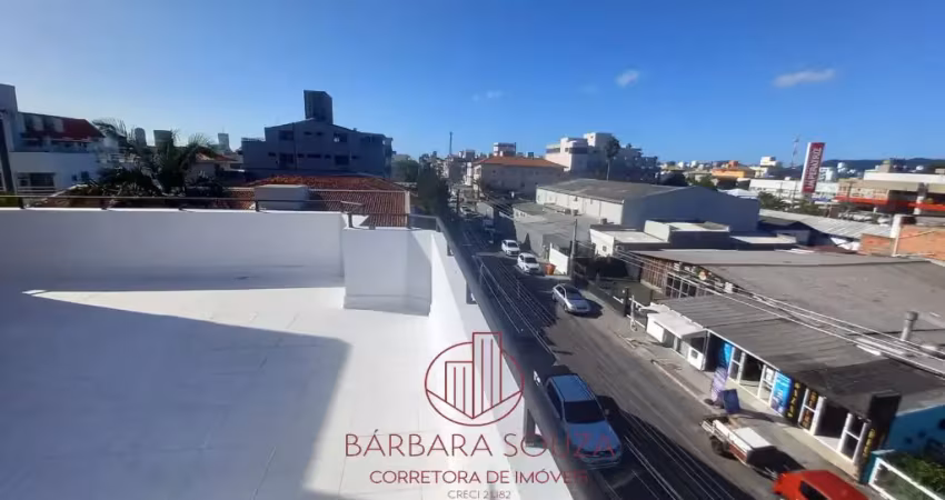 Cobert. 1 Dorm./ Terraço c/Chur./ Vaga coberta - Canasvieiras- Florianópolis -SC