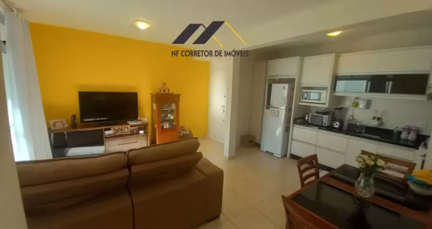 Apartamento 64m² 2 quartos/sac. c/chur.  garagem/ bela vista