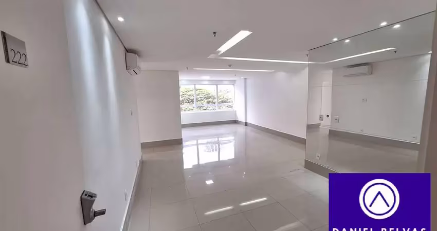Sala comercial completa para locação no alpha premium, alphaville
