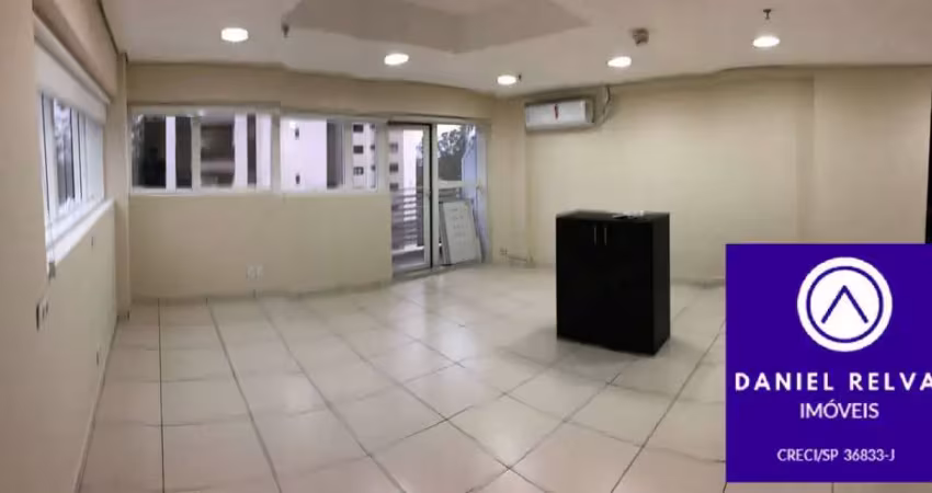 Sala completa para locação no office grajau, alphaville