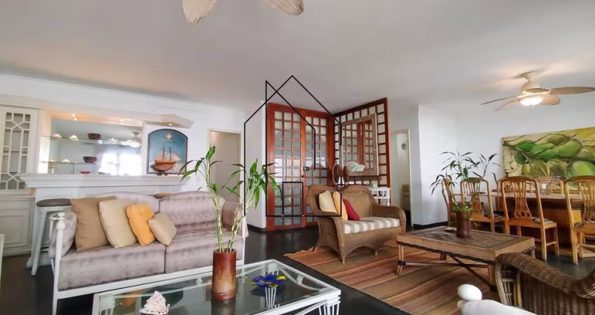 Apartamento para Locação em Guarujá, Pitangueiras, 5 dormitórios, 1 suíte, 3 banheiros, 2 vagas