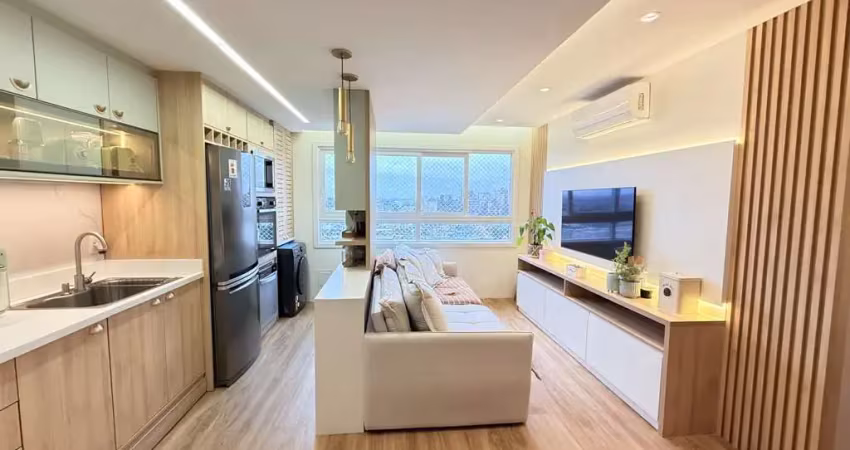 Apartamento para venda em canoas, centro, 2 dormitórios, 1 banheiro, 1 vaga