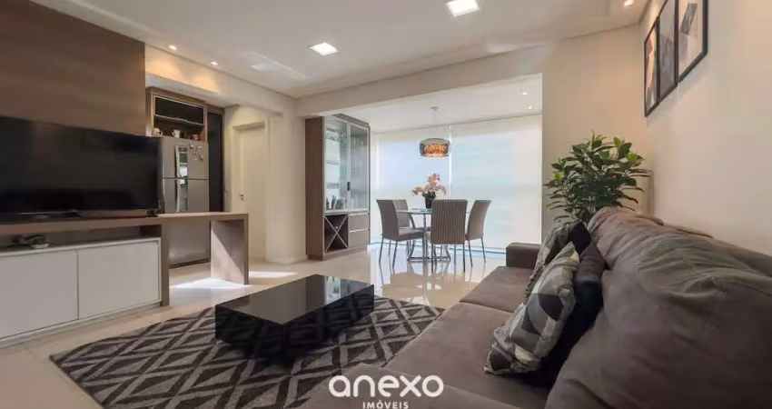 Apartamento a venda mobiliado em blumenau com 2 dormitórios sendo uma suíte com 2 vagas.