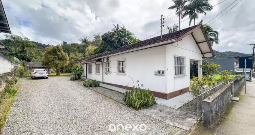 Excelente oportunidade no bairro progresso em blumenau – terreno com duas casas!