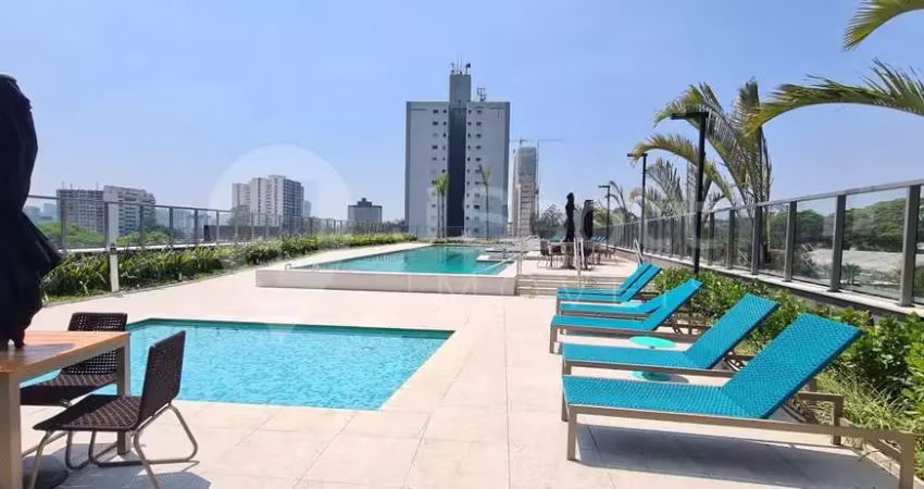 Apartamento studio novo locação semi mobiliado  - lume no alto da boa vista!
