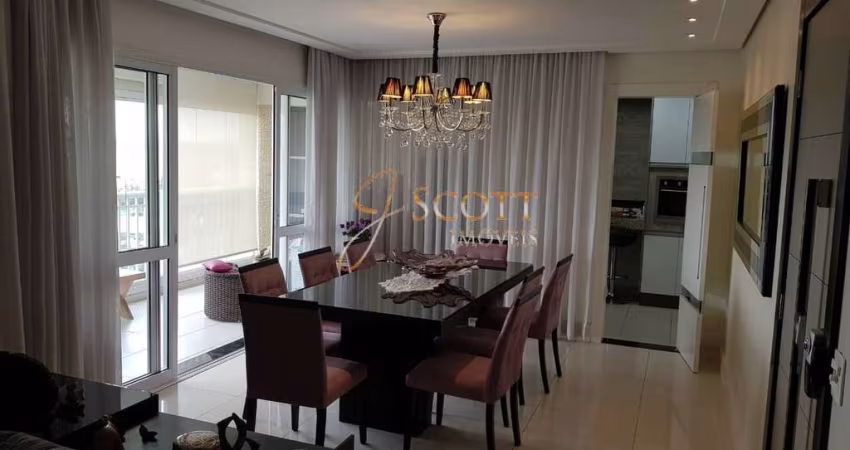 Lindo apartamento de 132m para locação com magnifica vista para o Senac Jurubatuba - Varanda Gourmet