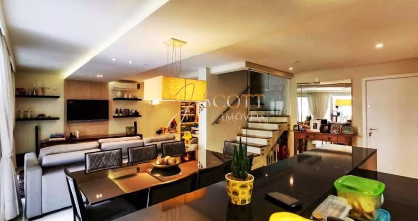 APARTAMENTO DUPLEX BROOKLIN - 2 SUÍTES 168 m²
