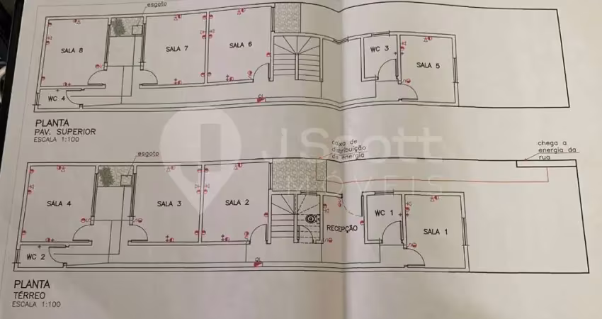 Ótimo sobrado comercial todo reformado - jardim marajoara
