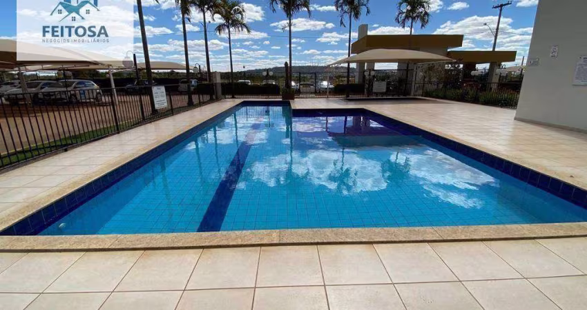 Apartamento com 3 dormitórios para alugar, 66 m² por R$ 2.310,00/mês - Parque Oeste Industrial - Goiânia/GO
