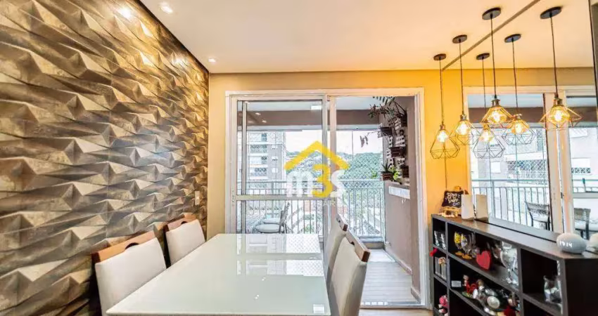 Apartamento com 2 dormitórios à venda, 50 m² por r$ 335.000,00 - jardim roberto - osasco/sp