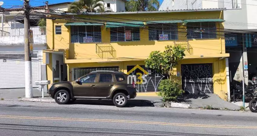 Casa residencial com 2 quartos e 2 salões comerciais independentes à venda, 230 m² e 1 vaga de garagem por r$ 1.195.000 - umuarama - osasco/sp.