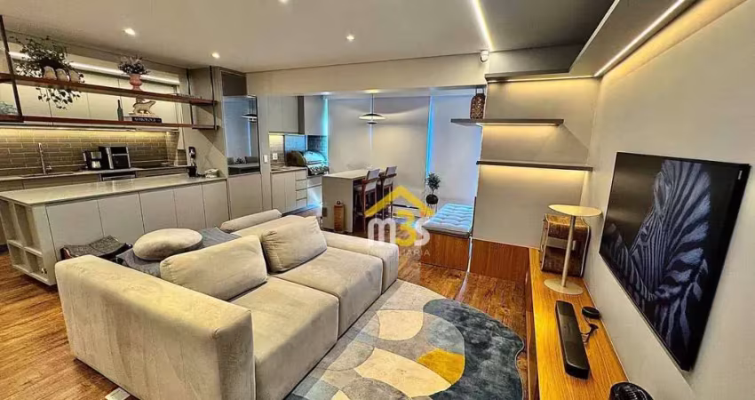 Apartamento com 2 dormitórios à venda, 91 m² por r$ 1.400.000,00 - centro - osasco/sp