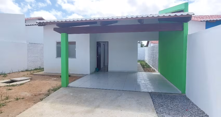 Venda de casa Macaíba, 56m² com 2/4, terreno 200m² – Macaíba/RN