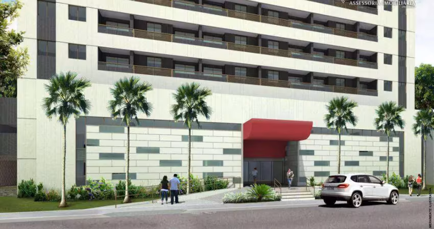 Apartamento com 1 dormitório à venda, 32 m² por R$ 343.000,00 - Soledade - Recife/PE