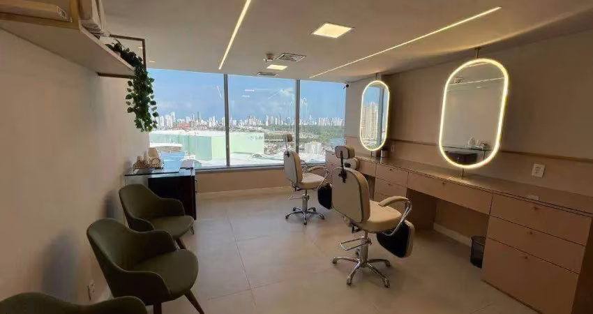 Sala à venda, 33 m² por r$ 650.000,00 - pina - recife/pe