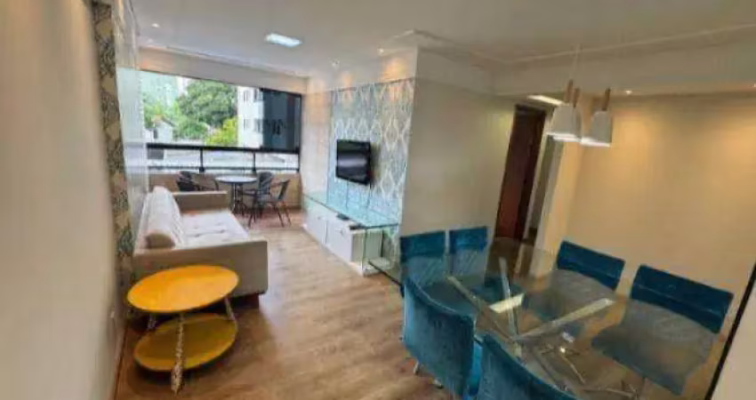 Apartamento com 3 dormitórios, 74 m² - venda por r$ 550.000 ou aluguel por r$ 4.200/mês - aflitos - recife/pernambuco