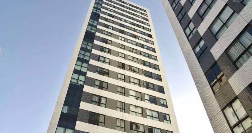 Apartamento com 2 dormitórios para alugar, 44 m² por r$ 4.600/mês - parnamirim - recife/pe