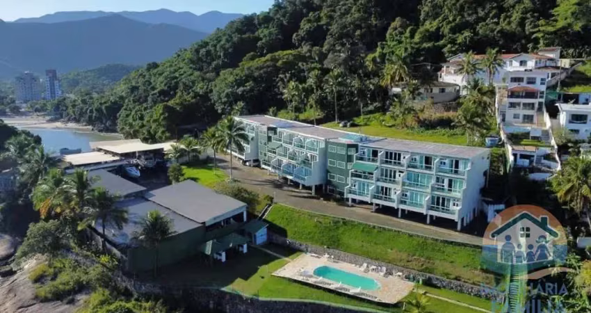 Incrível flat mobiliado com vista mar localizado no bairro martim de sá em caraguatatuba!